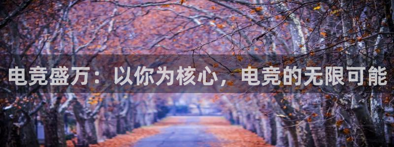 安博电竞官网登录：电竞盛万：以你为核心，电竞的无限可能